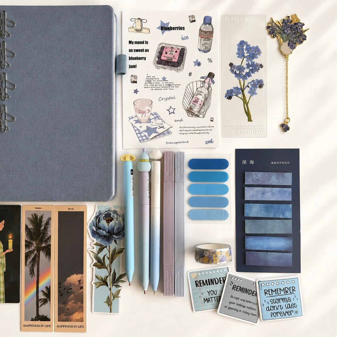 🌊 Blue — calm & aesthetic