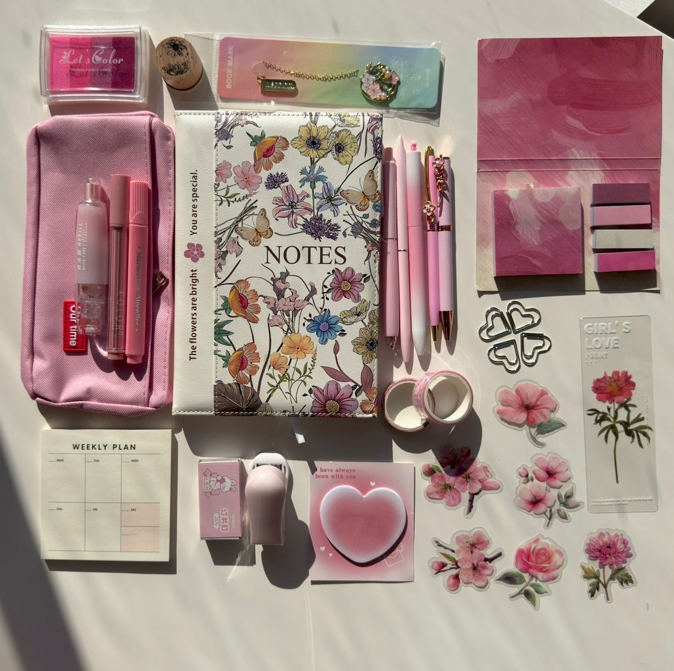 🌸 Pink — soft & girly