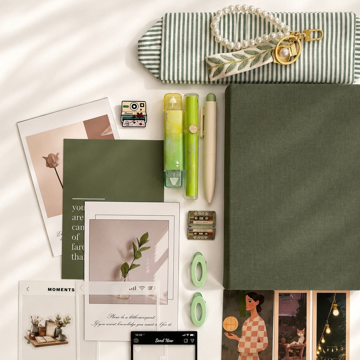 🌿 Green — cozy & natural