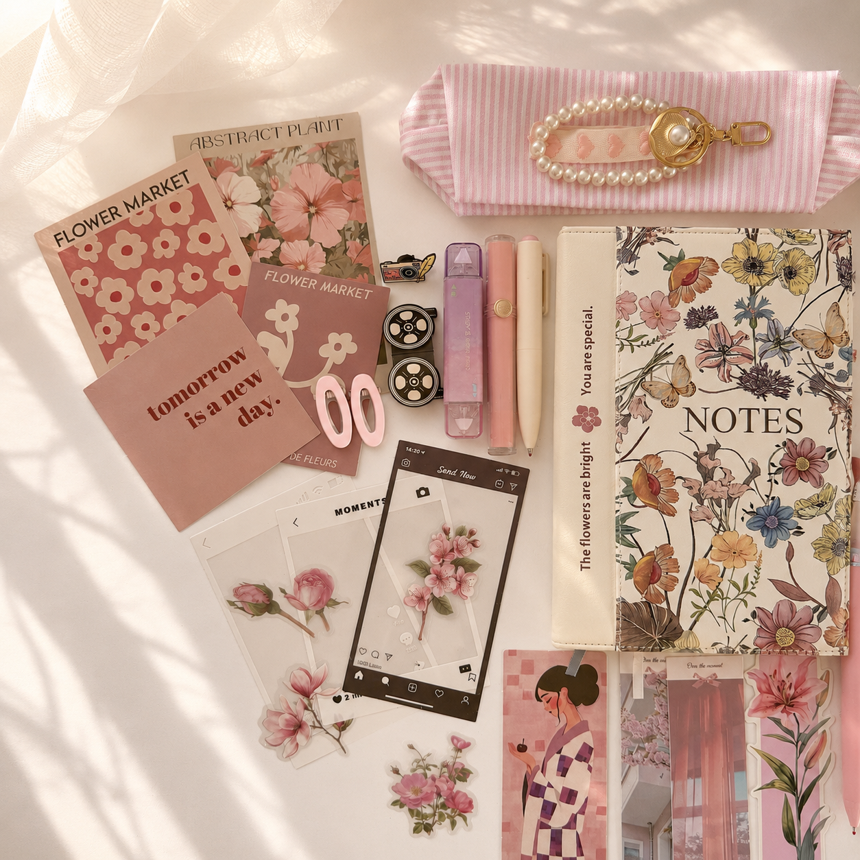 🌸 Pink — soft & girly
