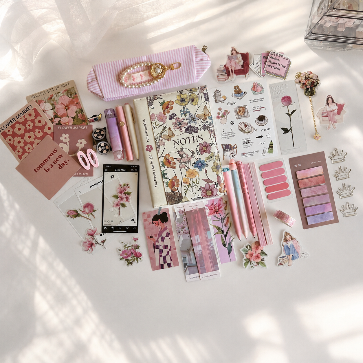 🌸 Pink — soft & girly