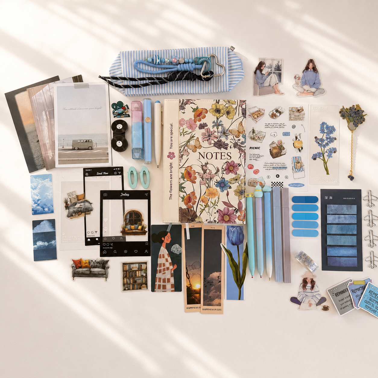 🌊 Blue — calm & aesthetic
