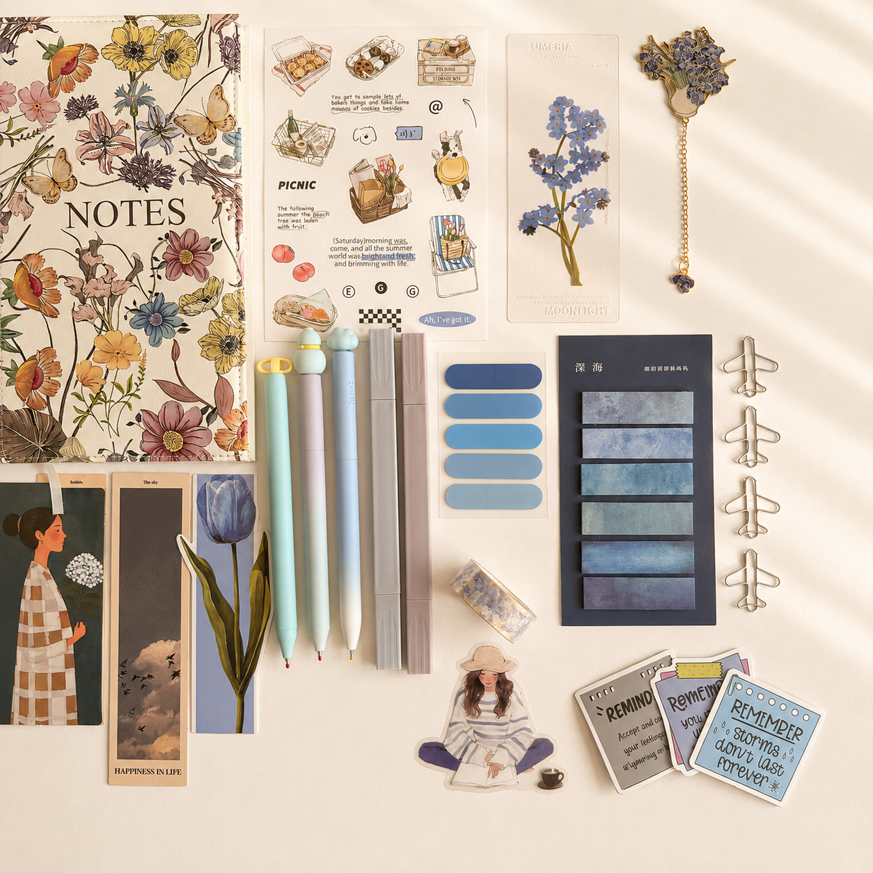 🌊 Blue — calm & aesthetic
