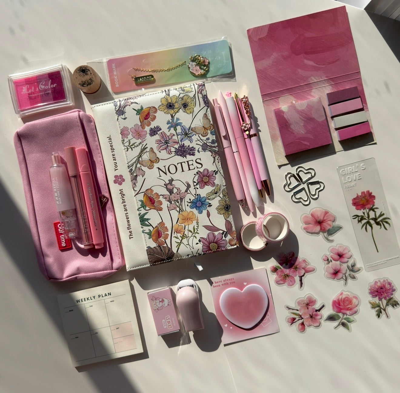 🌸 Pink — soft & girly