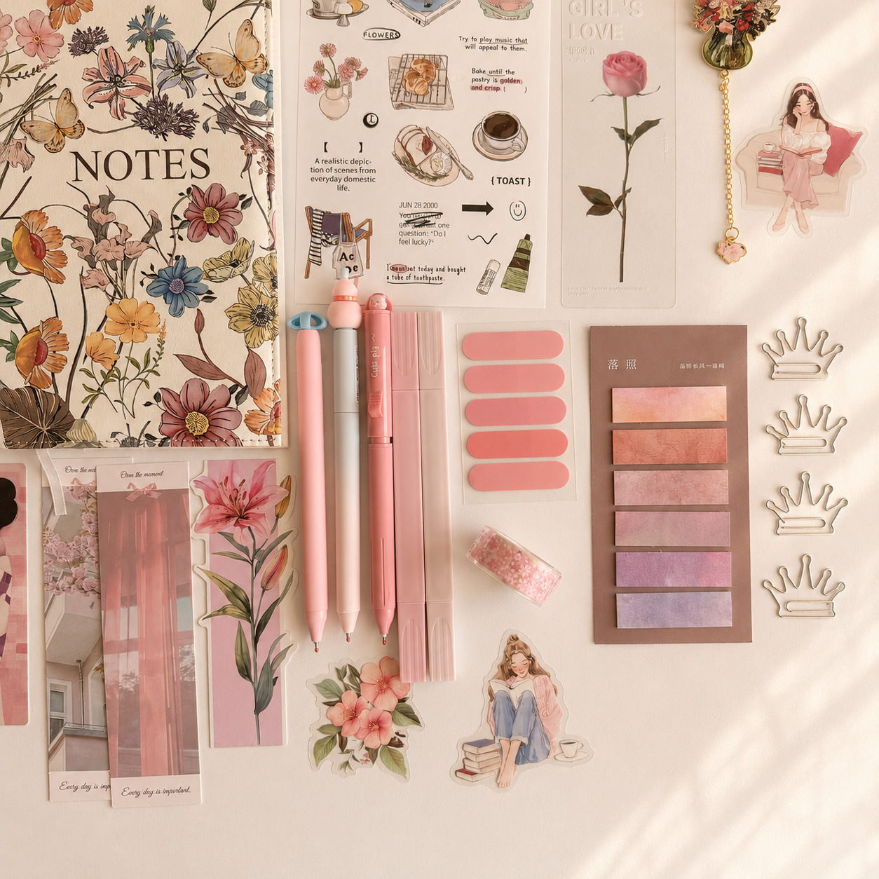 🌸 Pink — soft & girly