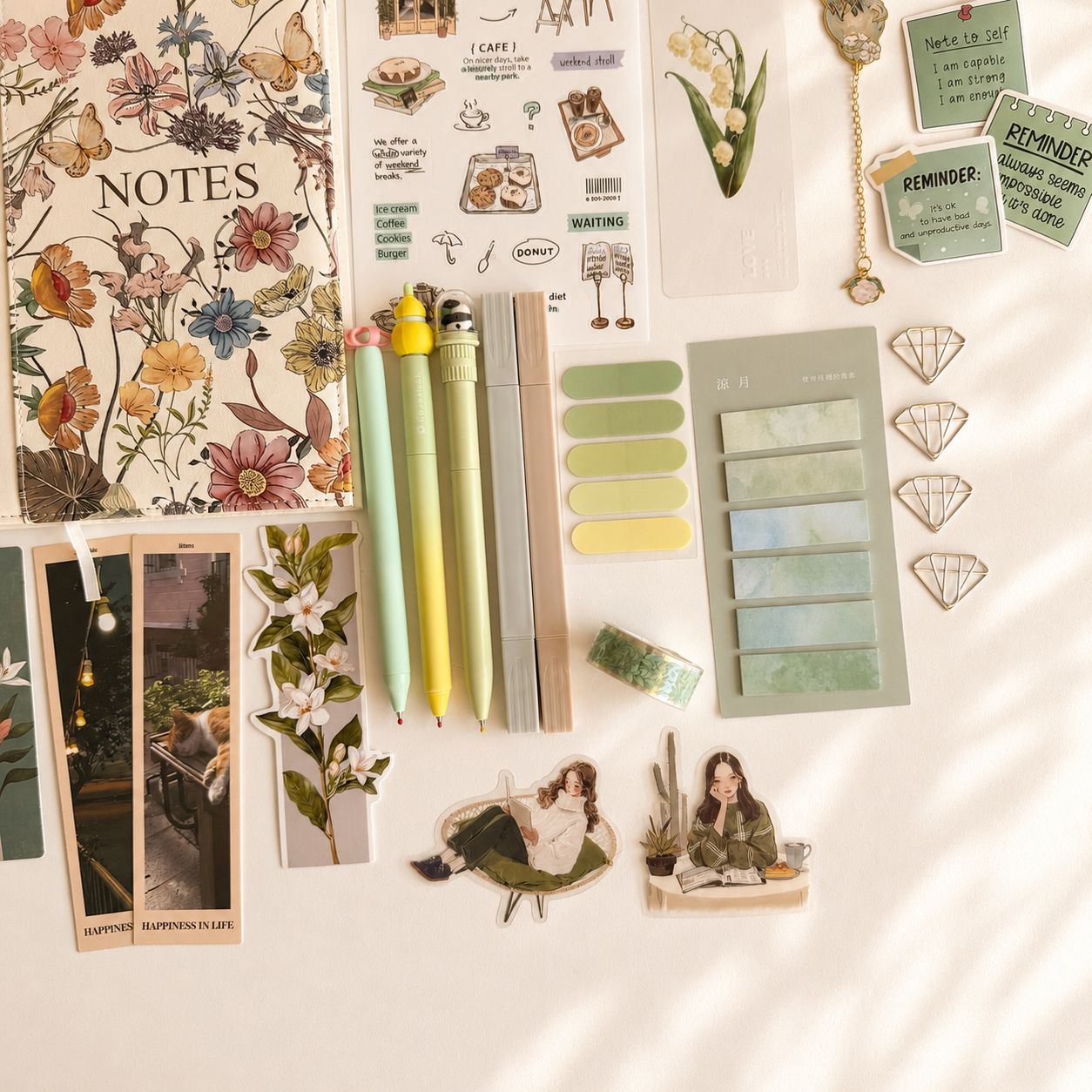🌿 Green — cozy & natural