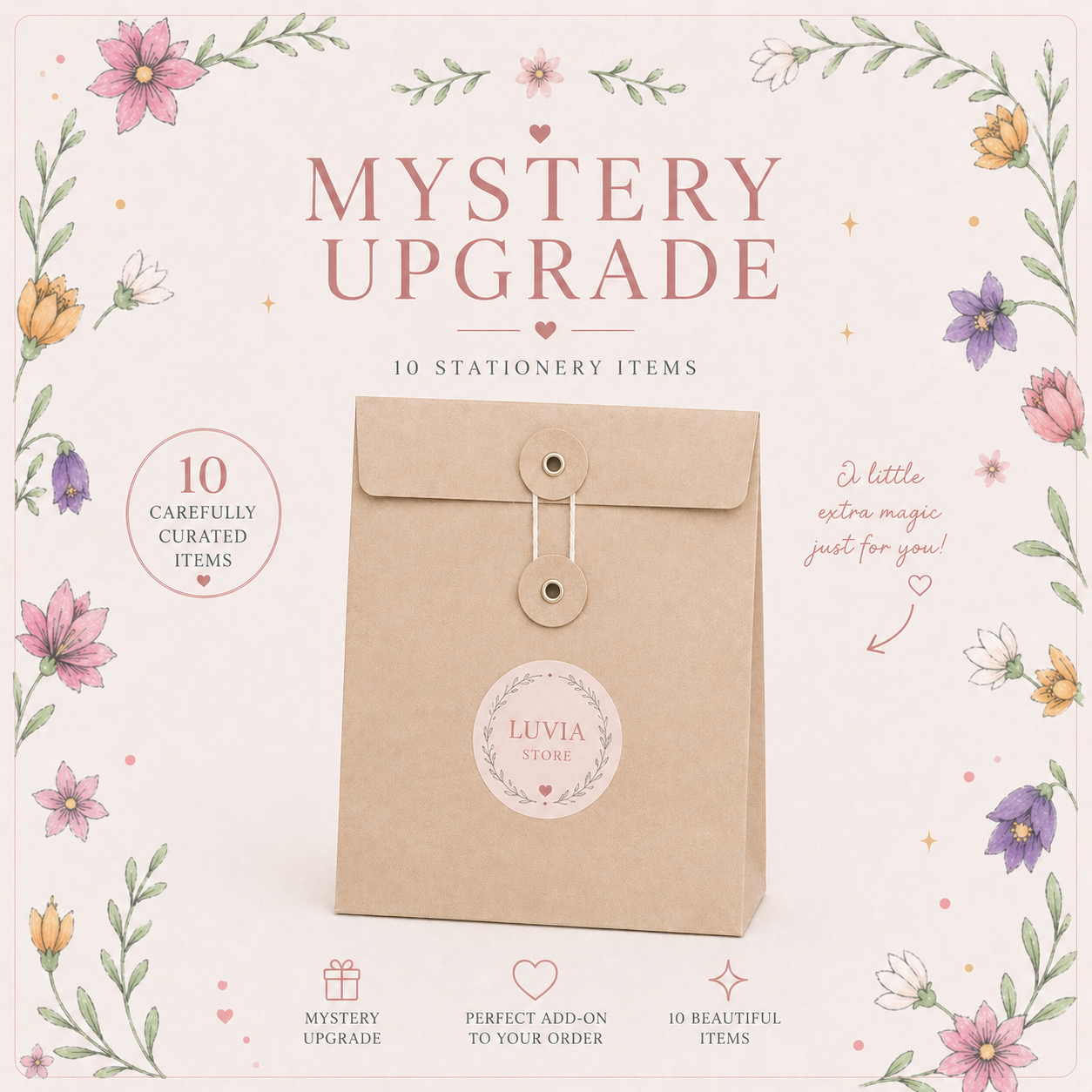 Mystery Upgrade 🤍 (10 Items)