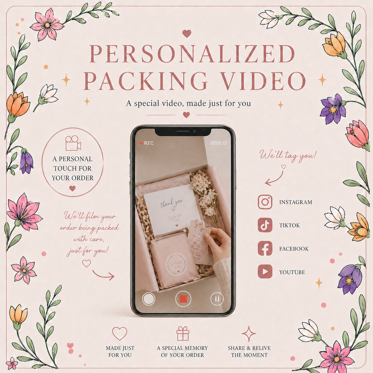 Personalized Packing Video