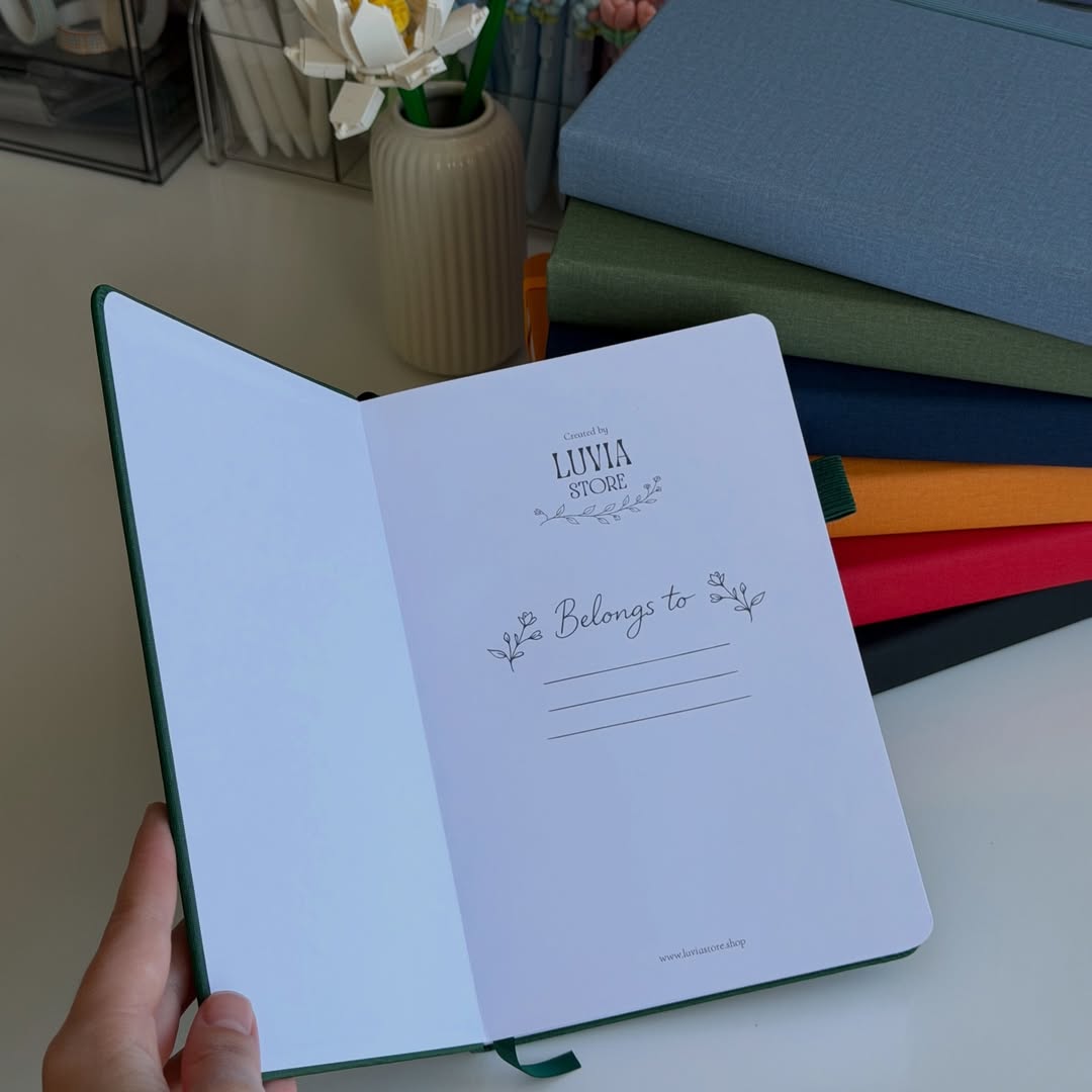 Navy Luvia Notebook