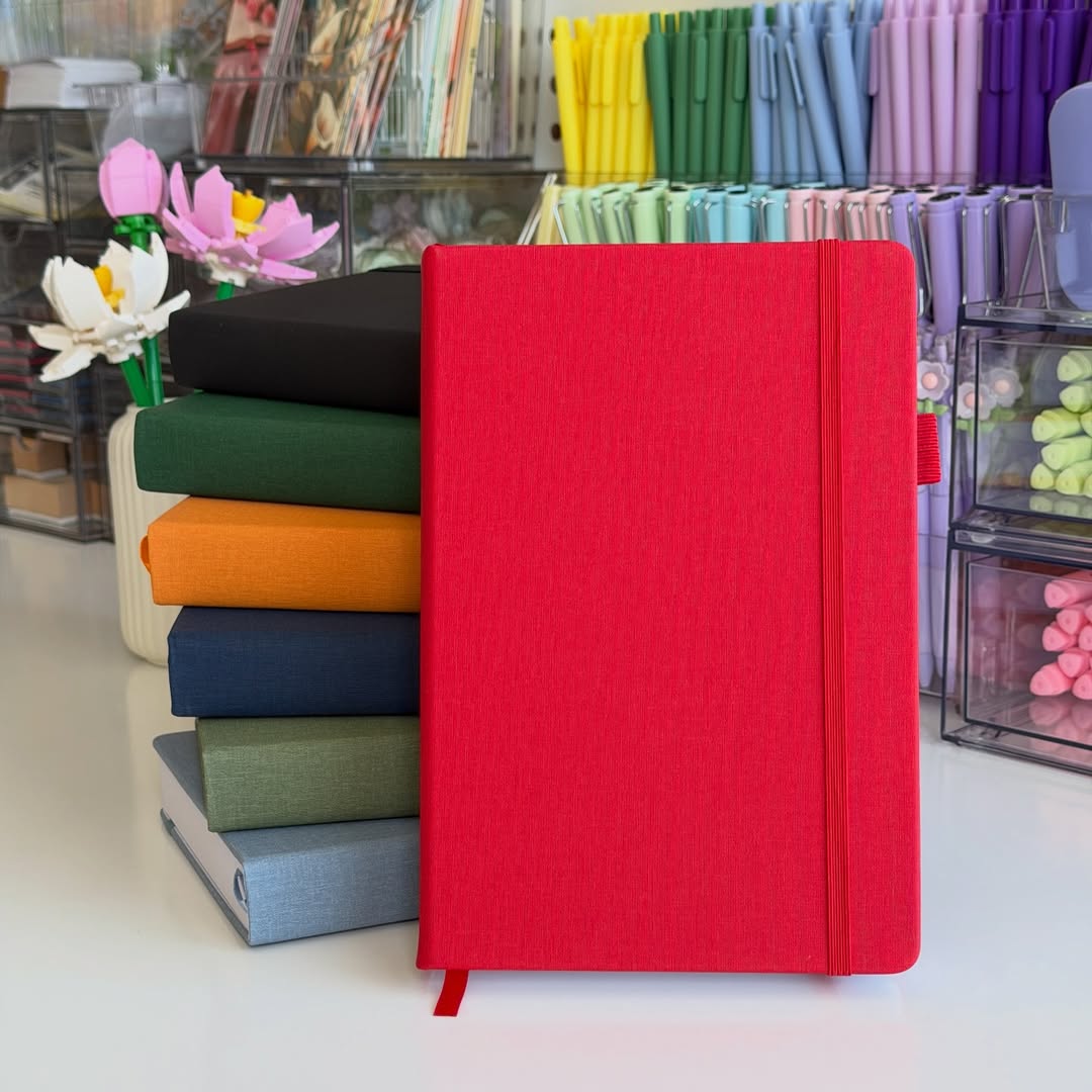 Red Luvia Notebook