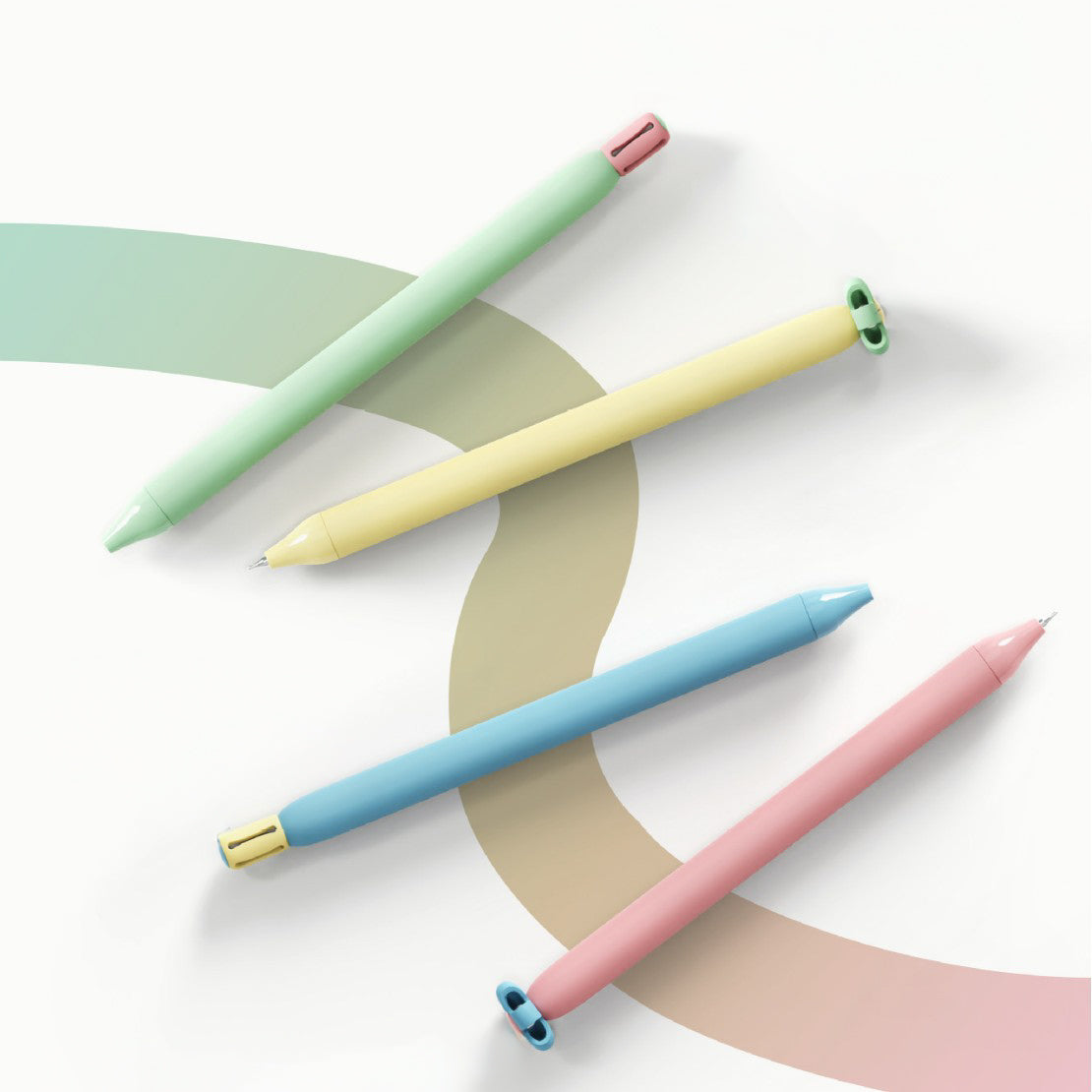 Gel Pen with Floral Click – Quick Dry Ink