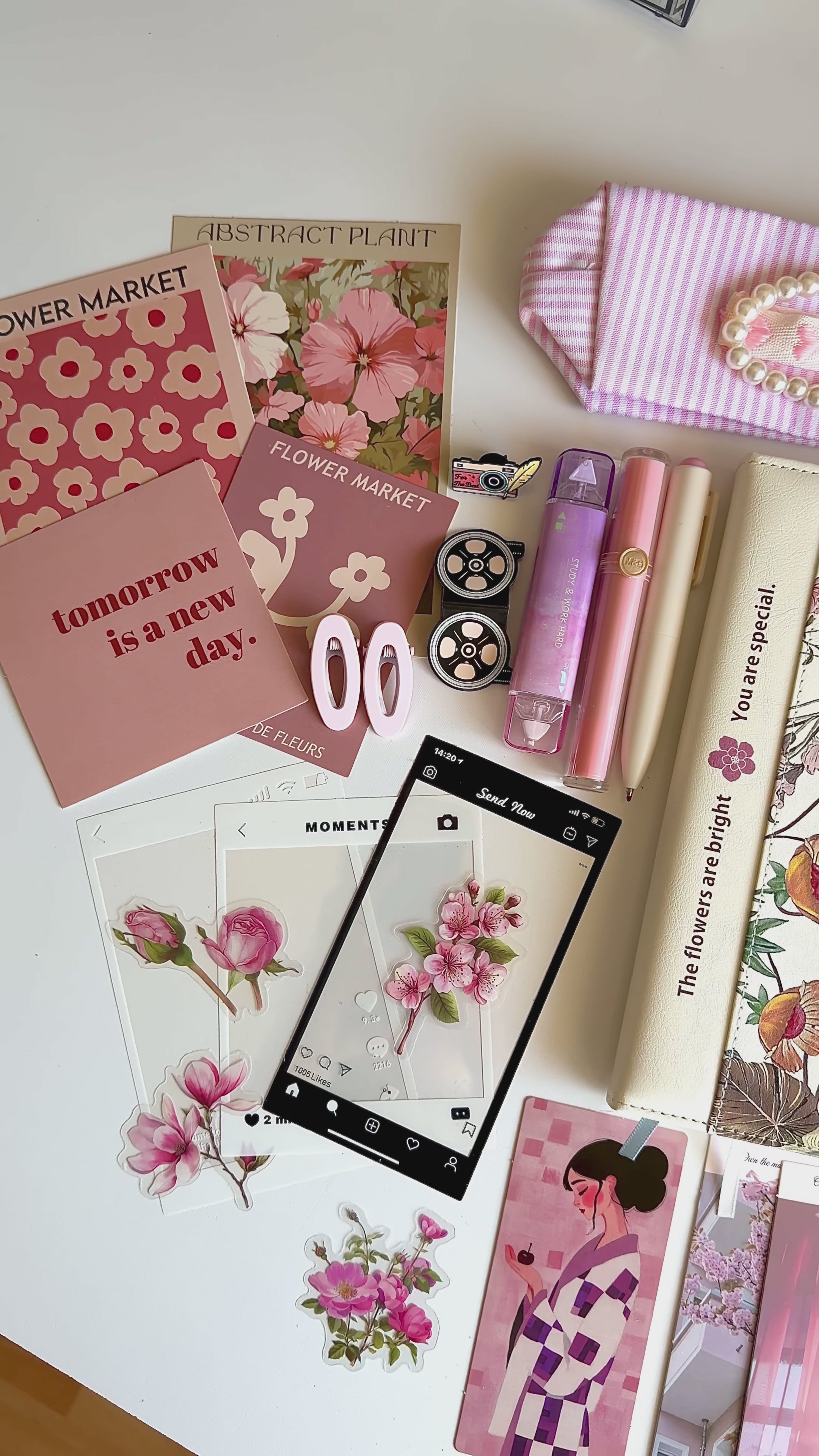 🌸 Pink — soft & girly