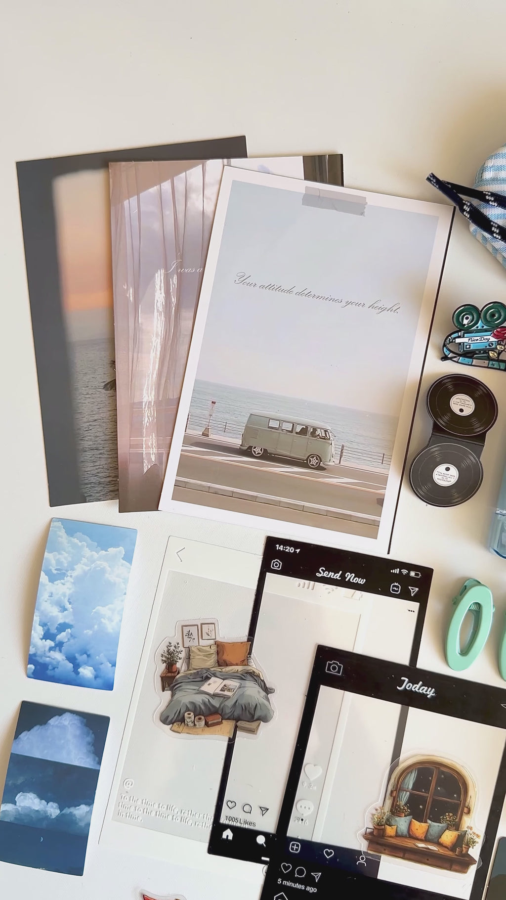 🌊 Blue — calm & aesthetic